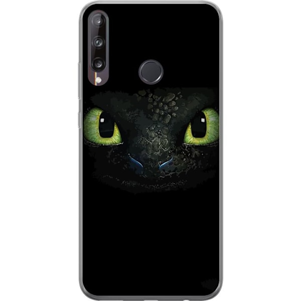 Huawei P40 lite E Genomskinligt Skal How to Train Your Dragon (Draktränaren)