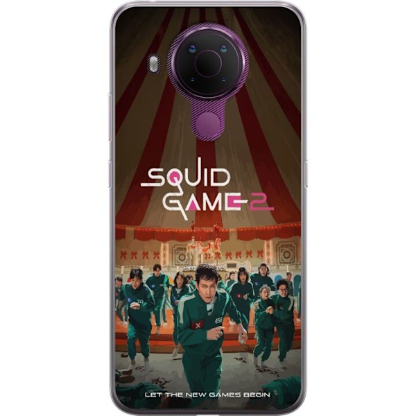 Nokia 5.4 Gjennomsiktig deksel Squid Game