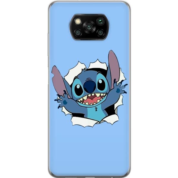 Kompatibelt Mobilskal till Xiaomi Poco X3 NFC Stitch heeej