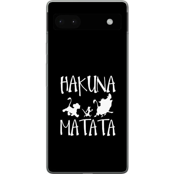 Google Pixel 6a Kuori / Matkapuhelimen kuori - Hakuna Matata