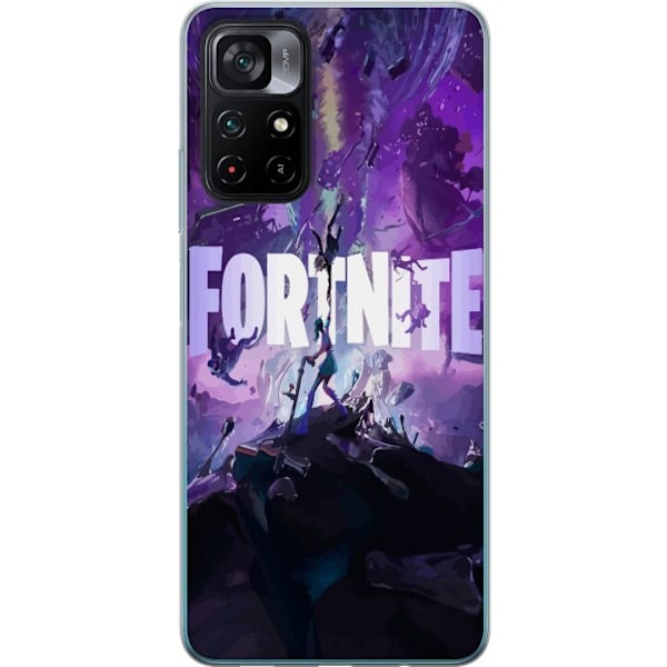 Xiaomi Poco M4 Pro 5G Genomskinligt Skal Fortnite