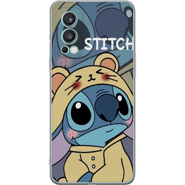 OnePlus Nord 2 5G Genomskinligt Skal Stitch