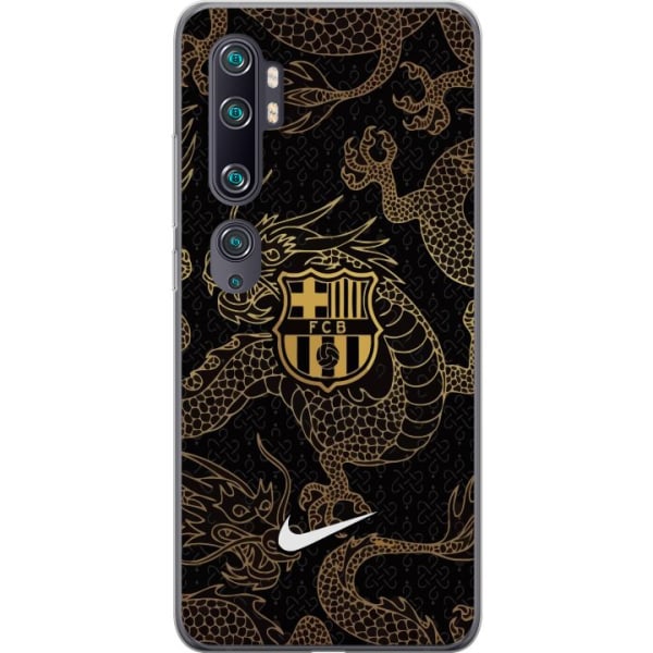 Xiaomi Mi Note 10 Gjennomsiktig deksel FC Barcelona