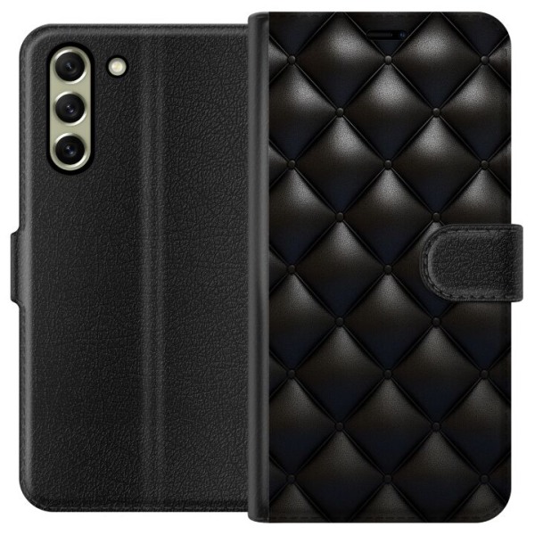 Samsung Galaxy S21 FE 5G Plånboksfodral Leather Black