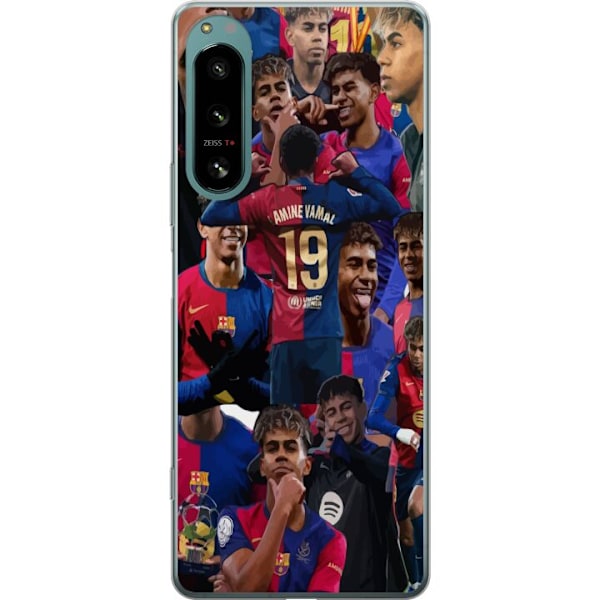Sony Xperia 5 IV Läpinäkyvä kuori Lamine Yamal mobiilikotelo jalkapallofaneille