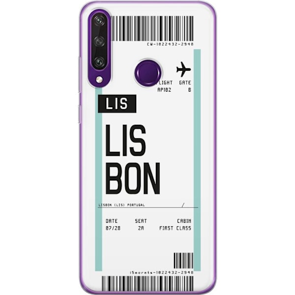 Huawei Y6p Gennemsigtig cover Lissabon