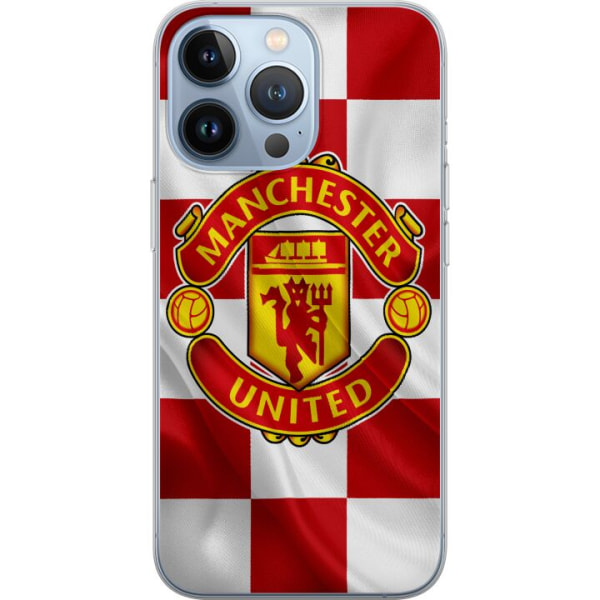 Apple iPhone 13 Pro Genomskinligt Skal Manchester United