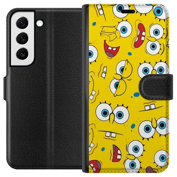 Samsung Galaxy S22+ 5G Plånboksfodral SpongeBob SquarePants