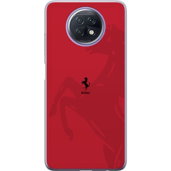 Xiaomi Redmi Note 9T Gennemsigtig cover Ferrari