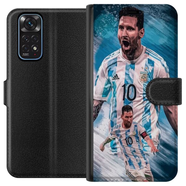 Kompatibelt Plånboksfodral till Xiaomi Redmi Note 11 Lionel Andrés Messi