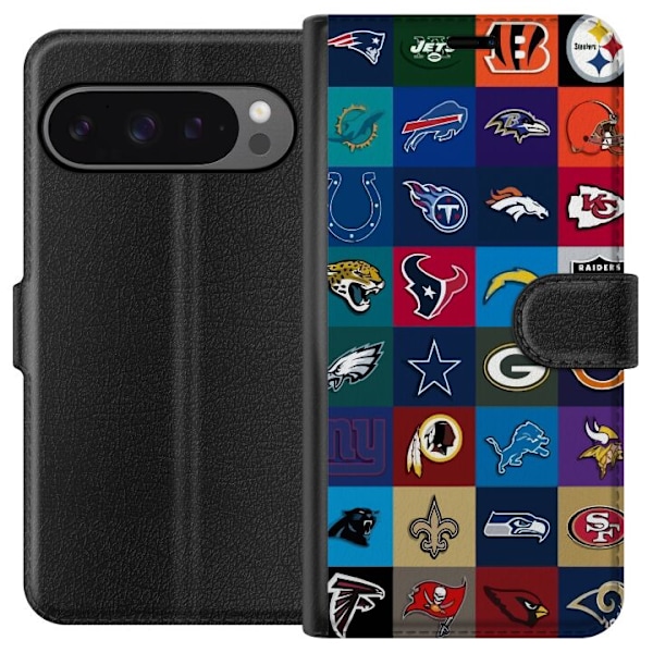 Google Pixel 9 Pro XL Lommeboketui NFL