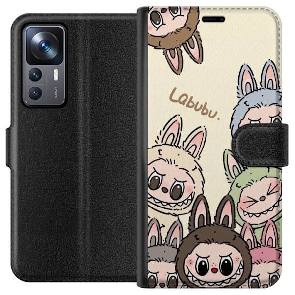 Xiaomi 12T Plånboksfodral Labubu Pastel Collection