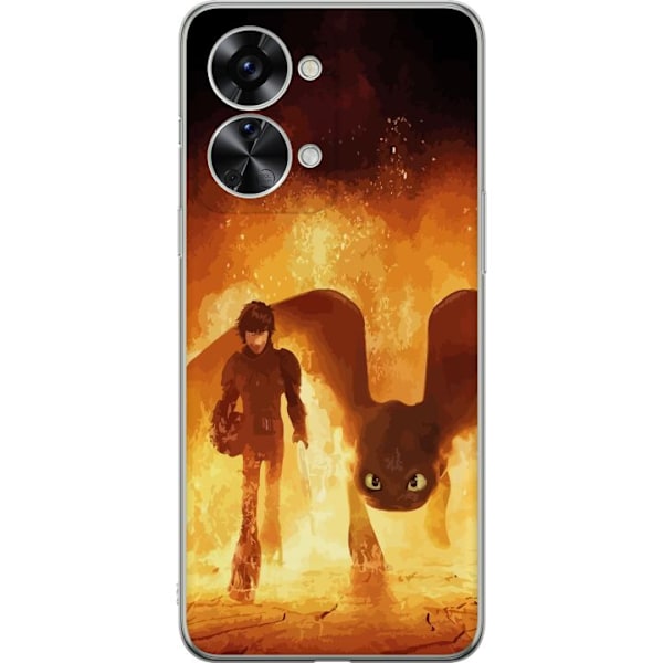 OnePlus Nord 2T Gennemsigtig cover Drage Træner
