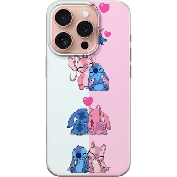 Apple iPhone 16 Pro Gennemsigtig cover Lilo & Stitch