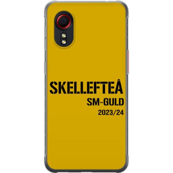 Samsung Galaxy Xcover 5 Gennemsigtig cover Skellefteå SM GULD