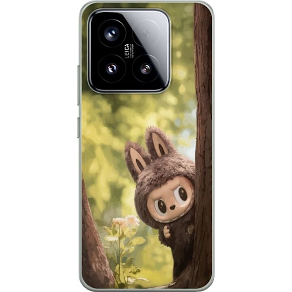 Xiaomi 15 Läpinäkyvä kuori Labubu Graffiti Vibes – Katutaide hirviömuodossa