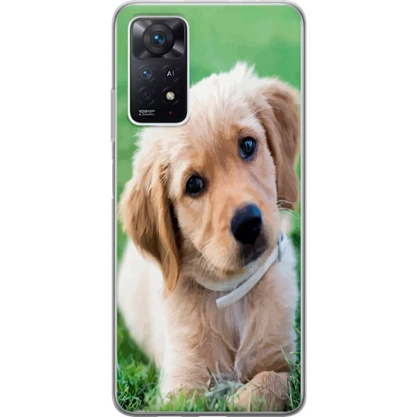 Xiaomi Redmi Note 11 Pro 5G Genomskinligt Skal Hund