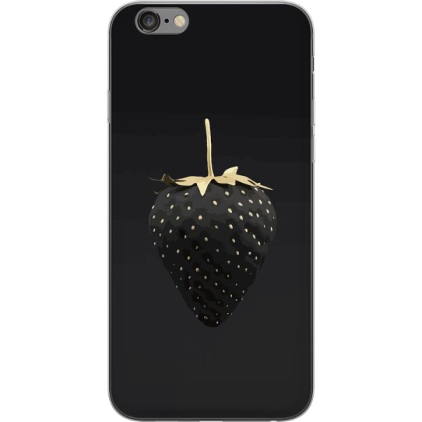 Apple iPhone 6 Plus Gennemsigtig cover Luksus Jordbær
