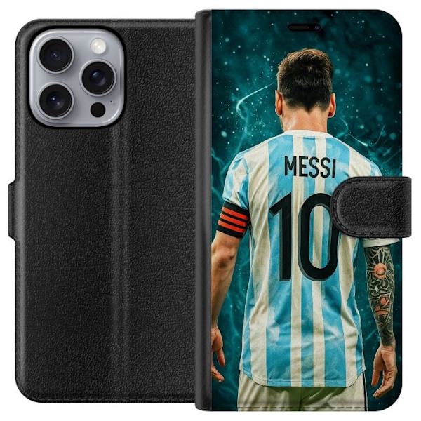 Apple iPhone 16 Pro Max Tegnebogsetui Messi