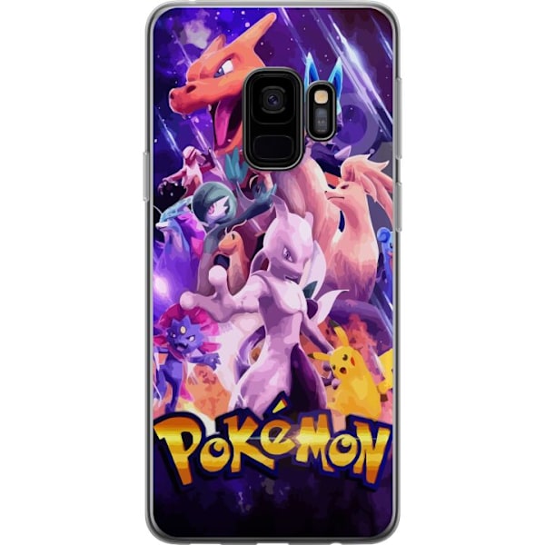 Samsung Galaxy S9 Läpinäkyvä kuori Pokemon