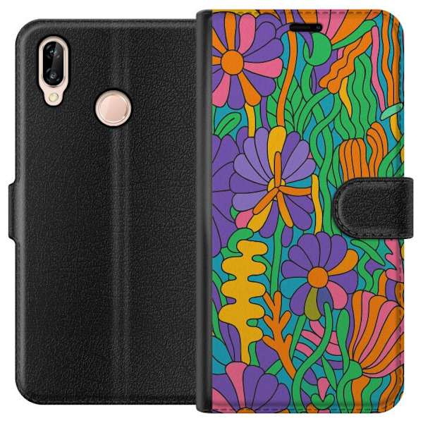 Huawei P20 lite Lommeboketui Color Pop