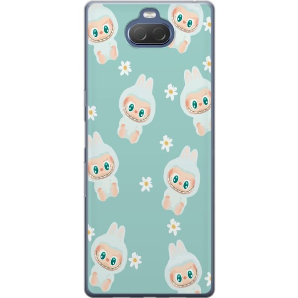 Sony Xperia 10 Plus Läpinäkyvä kuori Labubu Candy Vibes