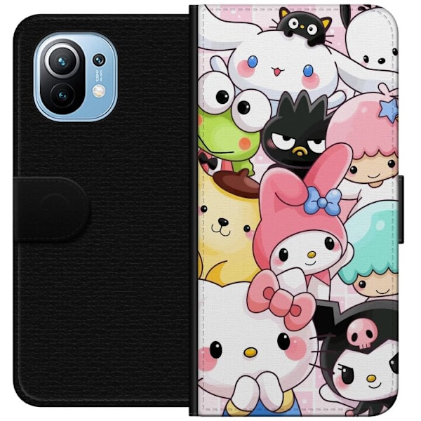 Xiaomi Mi 11 Lommeboketui Kawaii Sanrio Crew