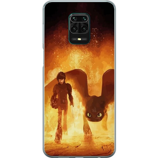 Xiaomi Redmi Note 9 Pro Genomskinligt Skal Draktränaren