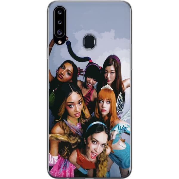 Kompatibelt Mobildeksel til Samsung Galaxy A20s KATSEYE flerfarget