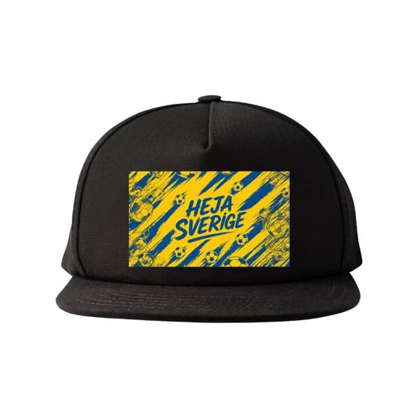 Snapback-lippalakki musta one size