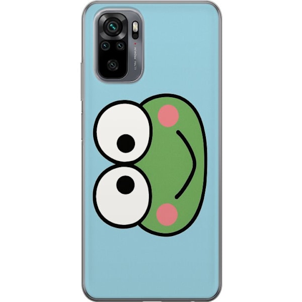 Xiaomi Redmi Note 10S Gennemsigtig cover Keroppi Smile