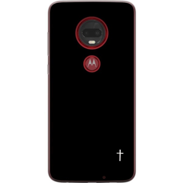 Motorola Moto G7 Plus Gennemsigtig cover Kors