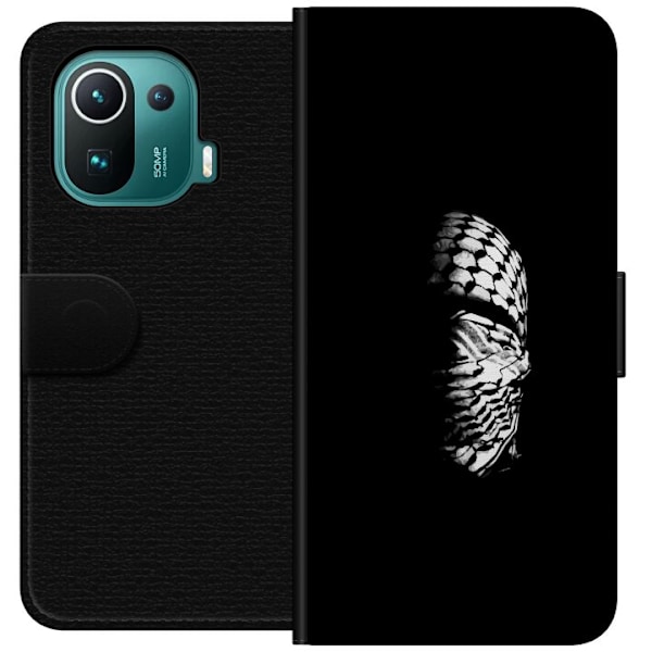 Xiaomi Mi 11 Pro Tegnebogsetui Keffiyeh-mønster - klassisk so