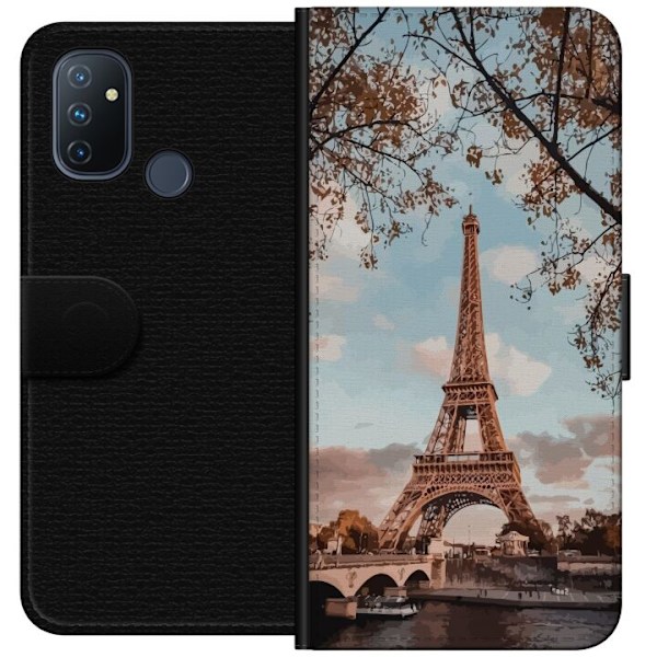 OnePlus Nord N100 Lompakkokotelo Eiffelin torni