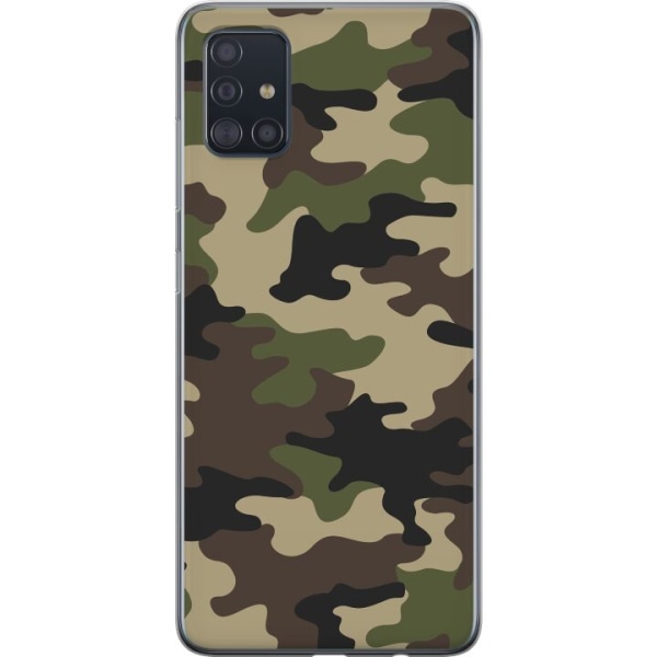 Samsung Galaxy A51 Cover / Mobilcover - Militær