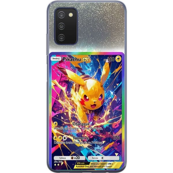Kompatibelt Mobildeksel til Samsung Galaxy A03s Pikachu gul