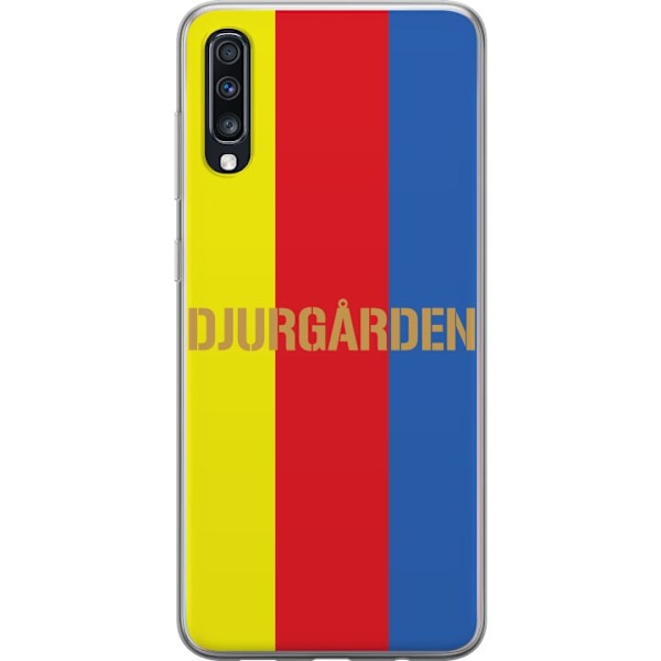 Samsung Galaxy A70 Läpinäkyvä kuori Djurgården