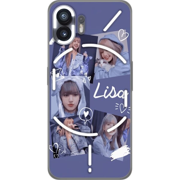 Nothing Phone (2) Läpinäkyvä kuori Lisa Blackpink – Aesth