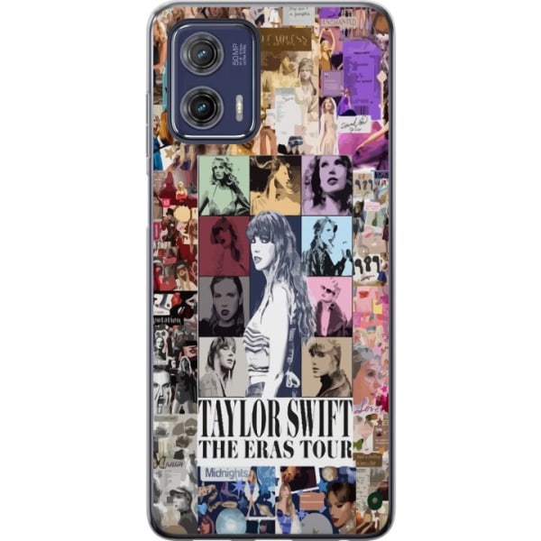 Motorola Moto G73 Gennemsigtig cover Taylor Swift - Eras