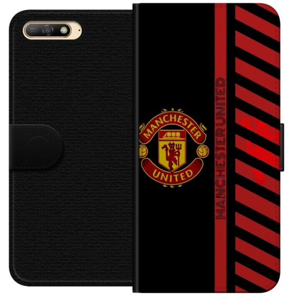 Huawei Y6 (2018) Tegnebogsetui Manchester United