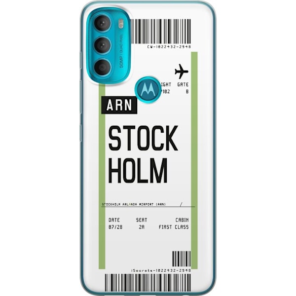 Motorola Moto G71 5G Gjennomsiktig deksel Stockholm