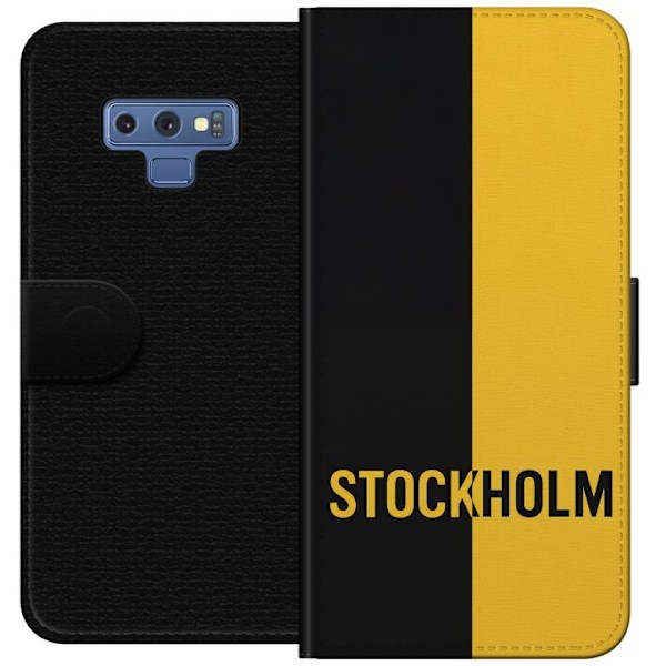 Samsung Galaxy Note9 Tegnebogsetui Stockholm – fodbold