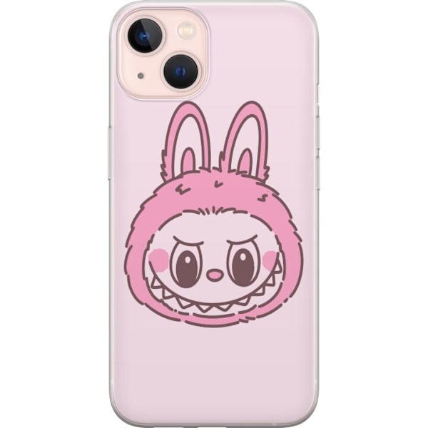 Apple iPhone 13 Gennemsigtig cover Labubu Dyrekreds Bunny Udgave