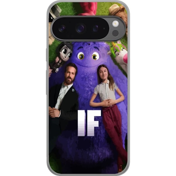 Google Pixel 9 Pro XL Läpinäkyvä kuori IF: Låtsaskompisar
