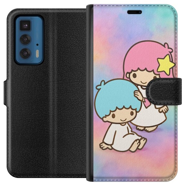 Motorola Edge 20 Pro Plånboksfodral Kawaii Sanrio Kiki Lola L