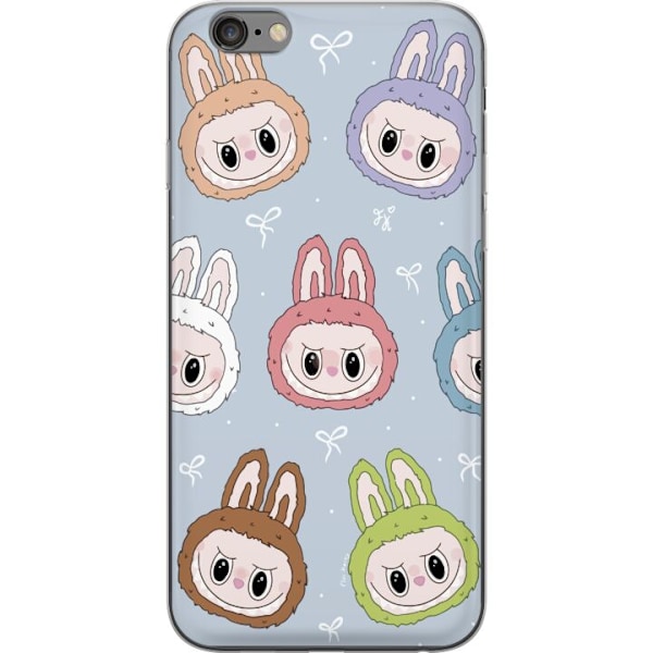 Apple iPhone 6s Plus Genomskinligt Skal Labubu Star Pattern