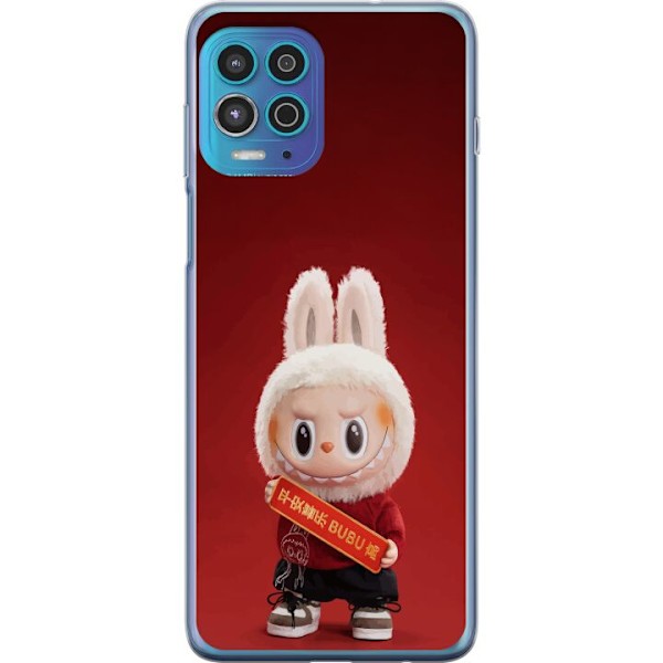 Motorola Moto G100 Läpinäkyvä kuori Pop Mart The Monsters L