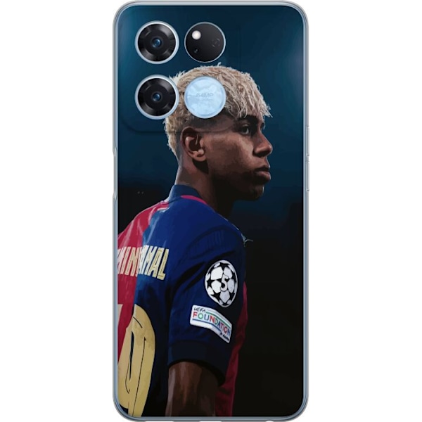 OnePlus Ace Racing Läpinäkyvä kuori Lamine Yamal - Barcelon