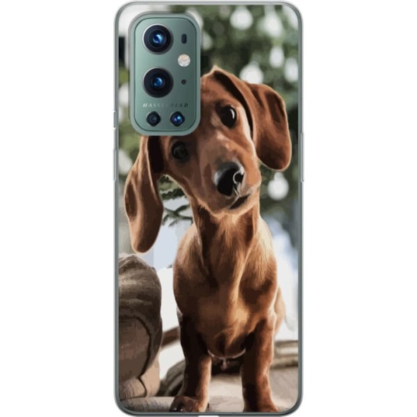 OnePlus 9 Pro Gennemsigtig cover Ung Hund