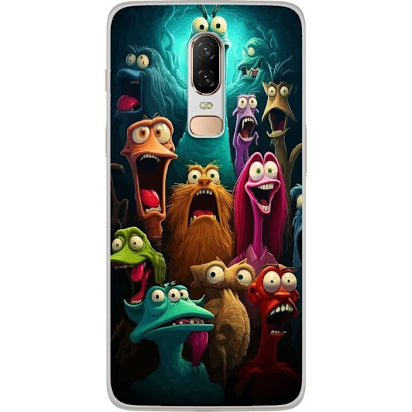 OnePlus 6 Gennemsigtig cover Monster